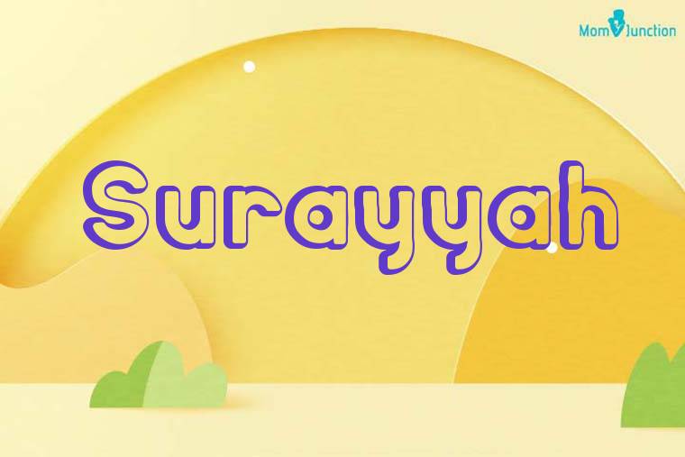 Surayyah 3D Wallpaper