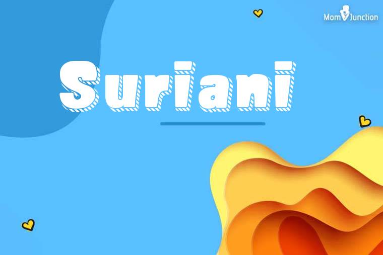 Suriani 3D Wallpaper