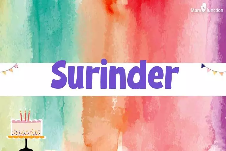 Surinder Birthday Wallpaper