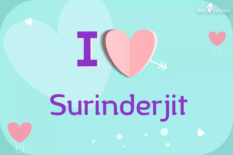 I Love Surinderjit Wallpaper