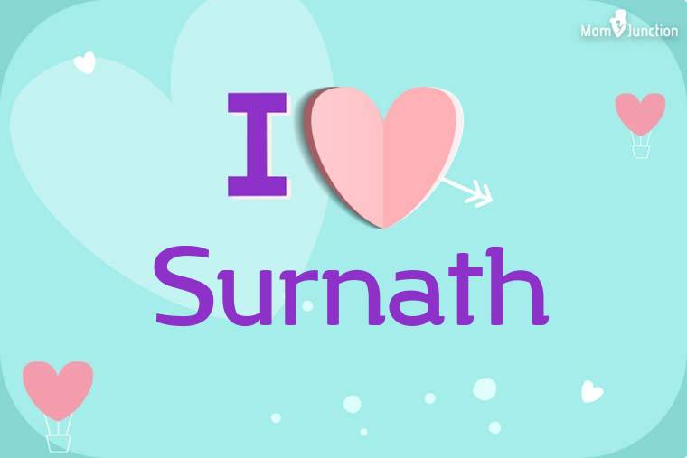 I Love Surnath Wallpaper