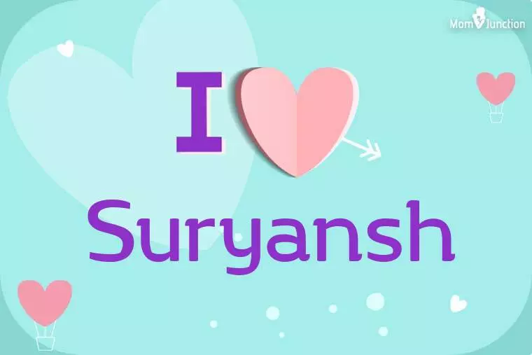 I Love Suryansh Wallpaper