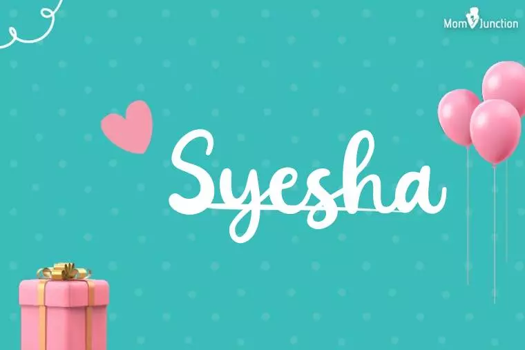 Syesha Birthday Wallpaper