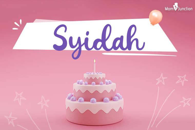 Syidah Birthday Wallpaper