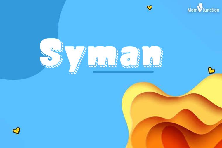 Syman 3D Wallpaper