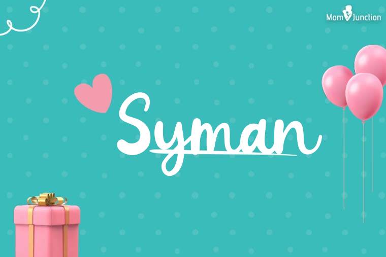 Syman Birthday Wallpaper