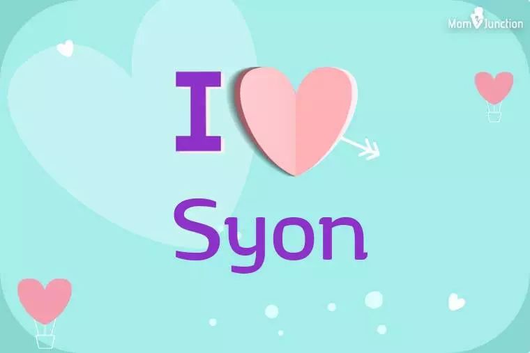 I Love Syon Wallpaper