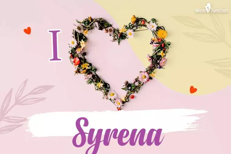 I Love Syrena Wallpaper