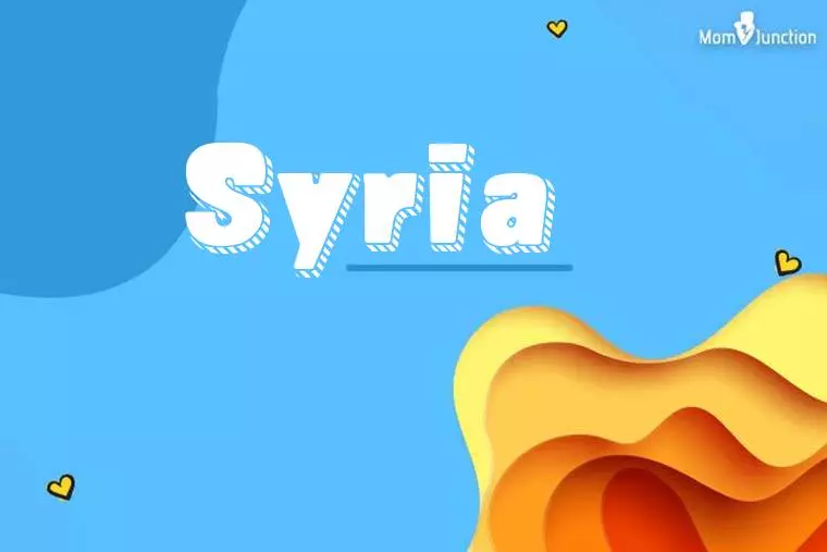 Syria 3D Wallpaper