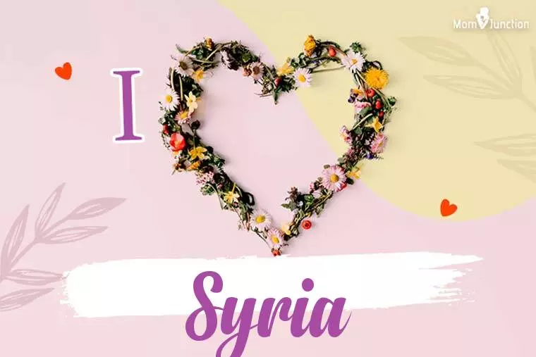 I Love Syria Wallpaper
