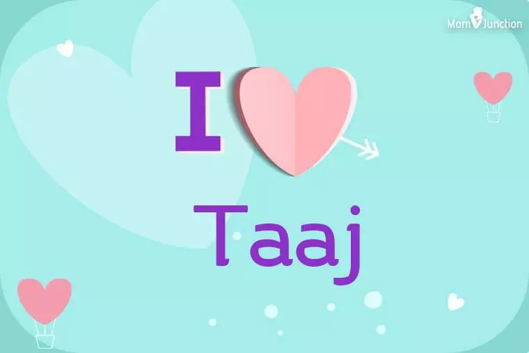 I Love Taaj Wallpaper