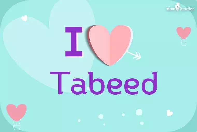 I Love Tabeed Wallpaper