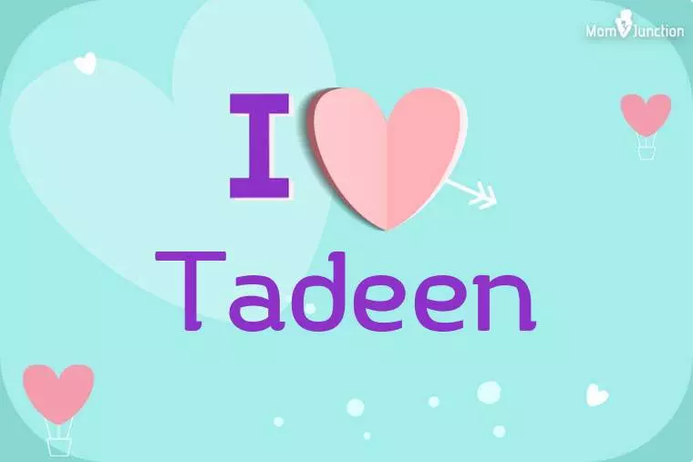 I Love Tadeen Wallpaper