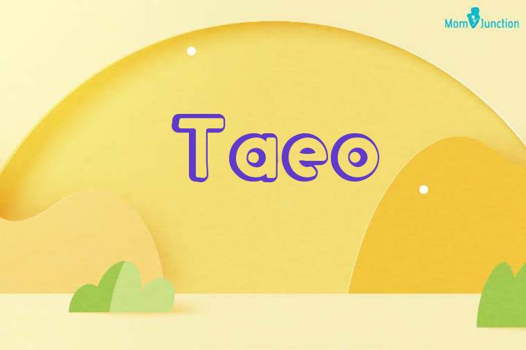 Taeo 3D Wallpaper