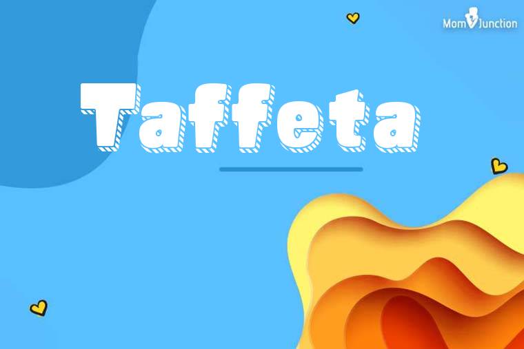 Taffeta 3D Wallpaper
