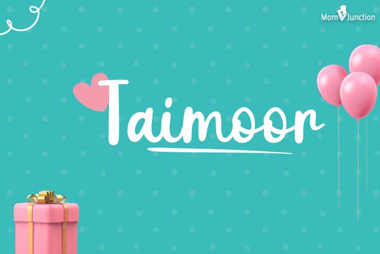 Taimoor Birthday Wallpaper