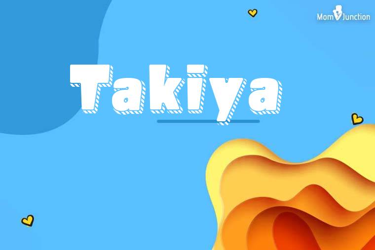 Takiya 3D Wallpaper