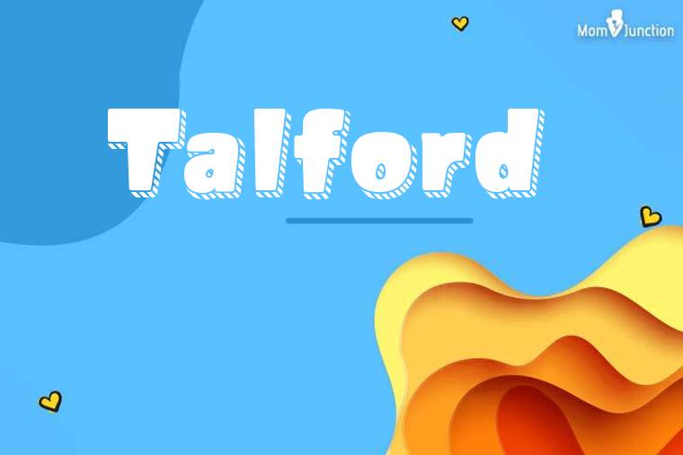 Talford 3D Wallpaper
