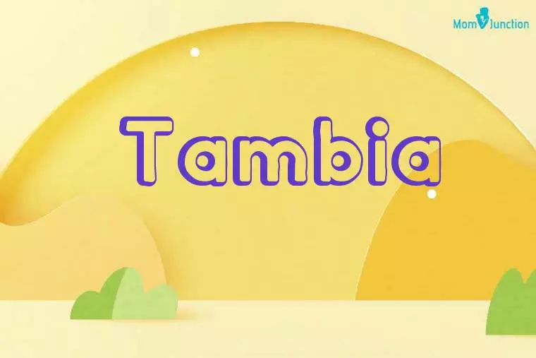 Tambia 3D Wallpaper