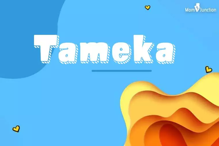 Tameka 3D Wallpaper