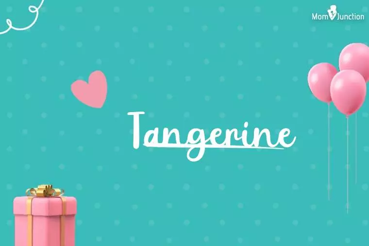 Tangerine Birthday Wallpaper