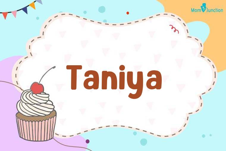 Taniya Birthday Wallpaper