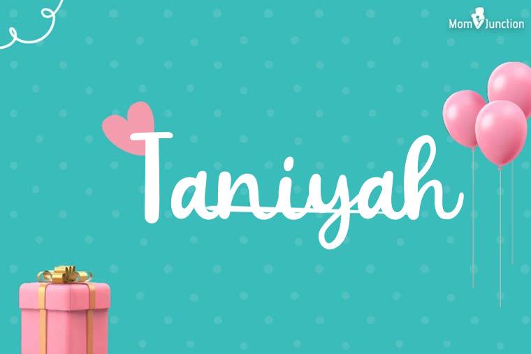Taniyah Birthday Wallpaper