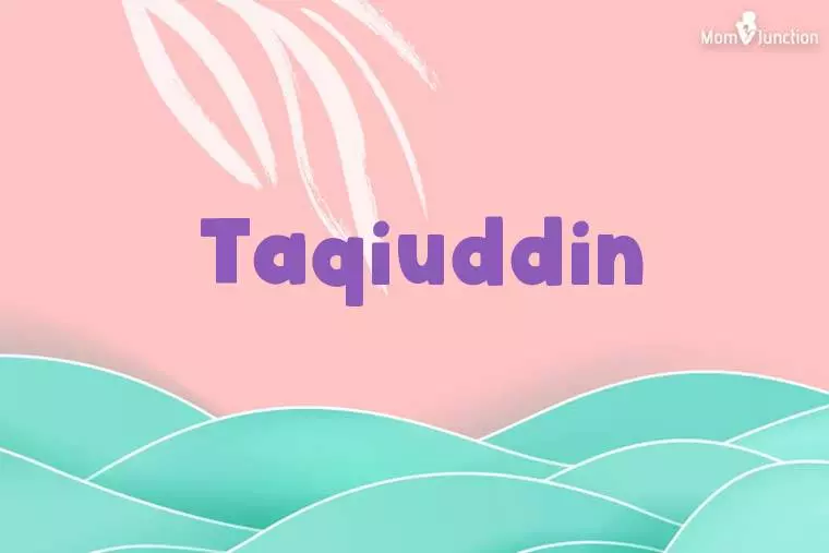 Taqiuddin Stylish Wallpaper