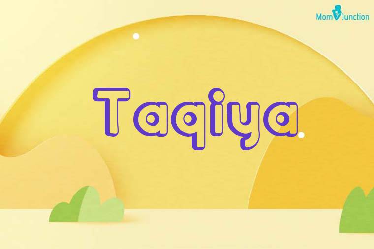 Taqiya 3D Wallpaper