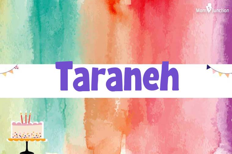 Taraneh Birthday Wallpaper