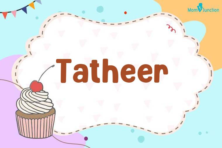 Tatheer Birthday Wallpaper