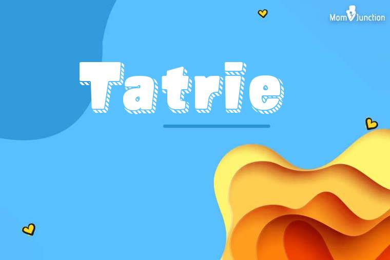 Tatrie 3D Wallpaper