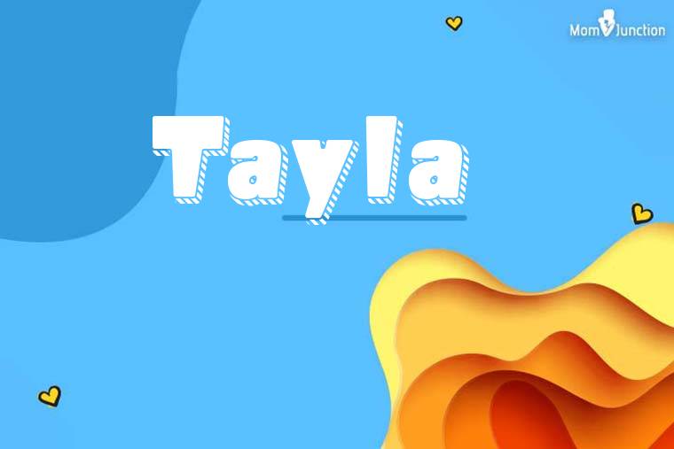Tayla 3D Wallpaper