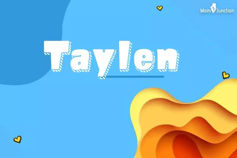 Taylen 3D Wallpaper