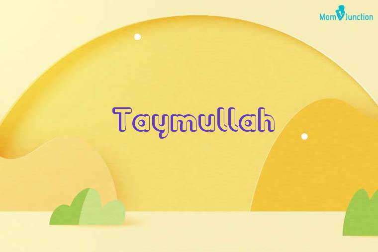 Taymullah 3D Wallpaper