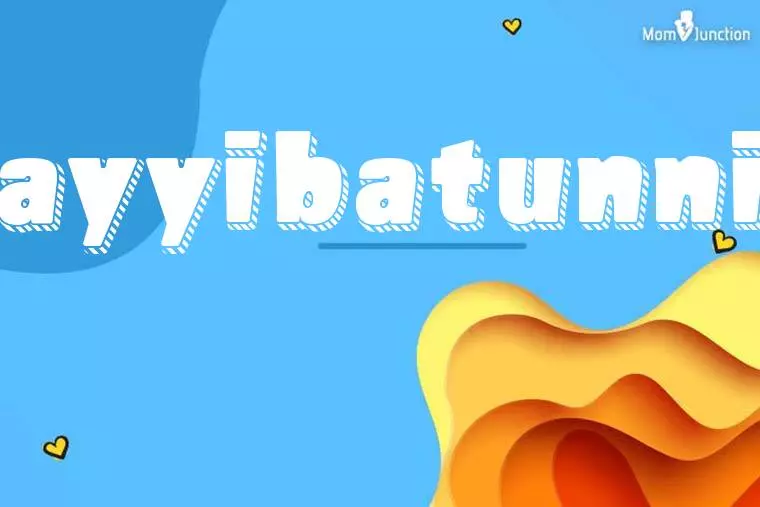 Tayyibatunnisa 3D Wallpaper