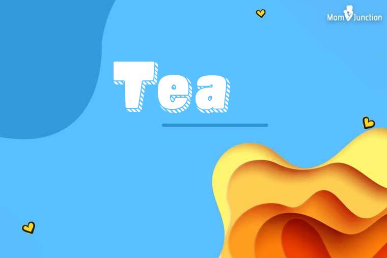 Tea 3D Wallpaper