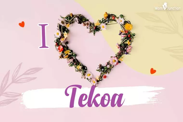 I Love Tekoa Wallpaper