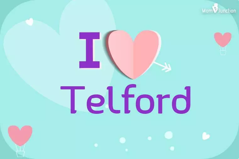 I Love Telford Wallpaper