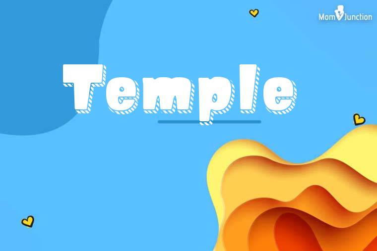 Temple 3D Wallpaper