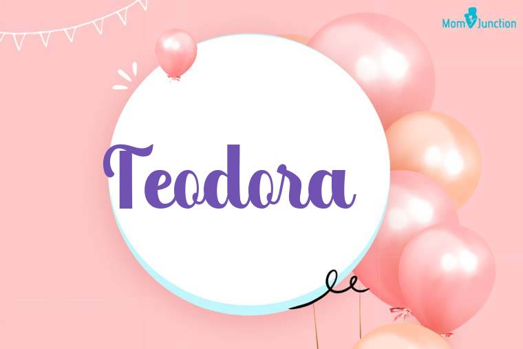 Teodora Birthday Wallpaper