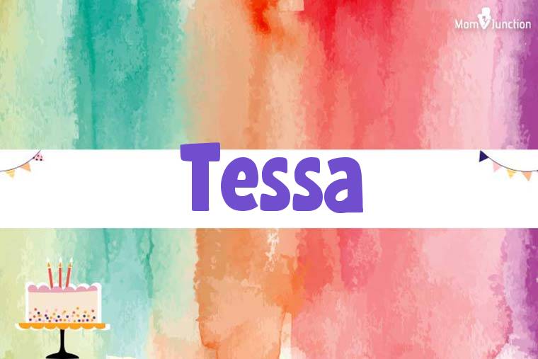 Tessa Birthday Wallpaper