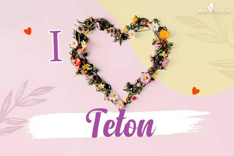 I Love Teton Wallpaper