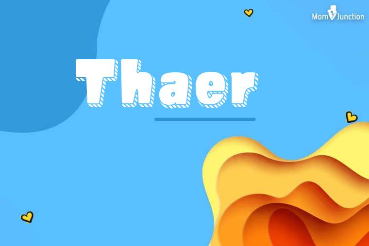 Thaer 3D Wallpaper