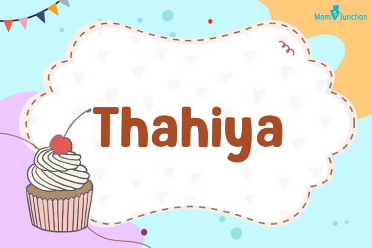 Thahiya Birthday Wallpaper
