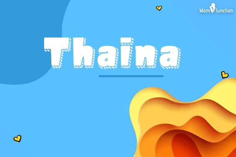 Thaina 3D Wallpaper