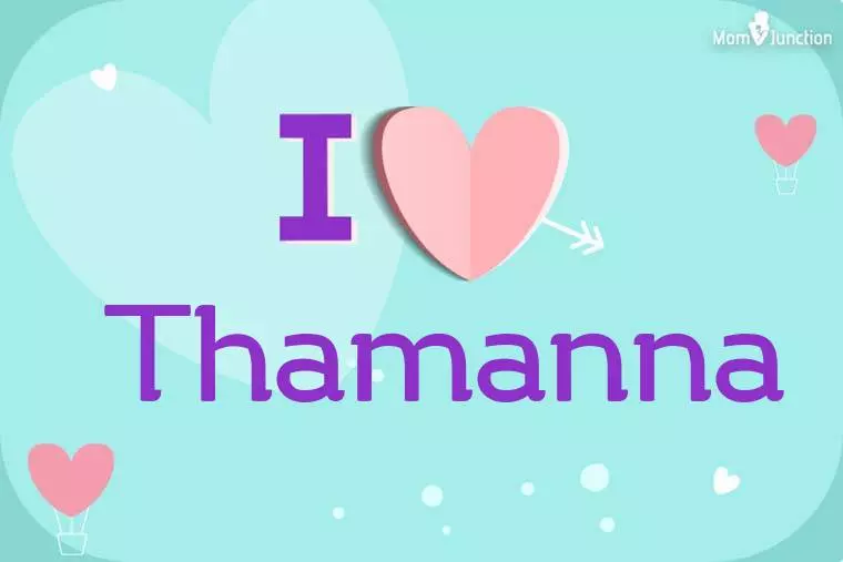 I Love Thamanna Wallpaper