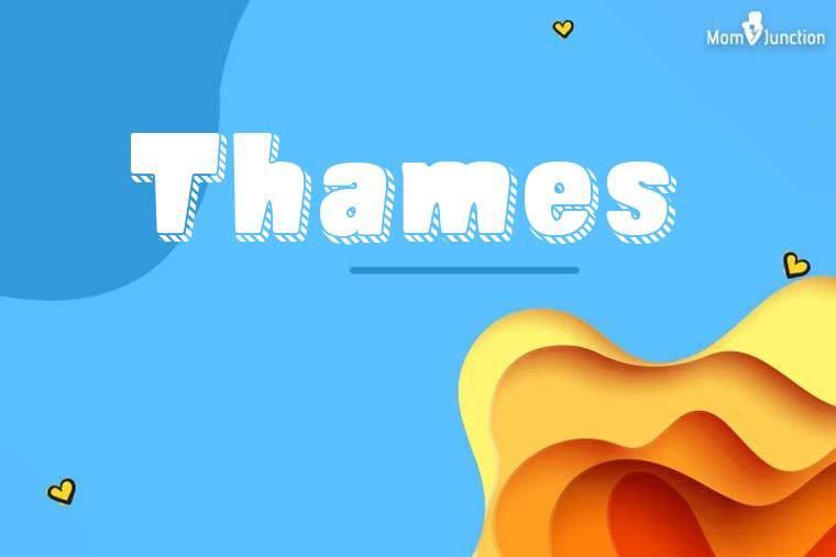 Thames 3D Wallpaper