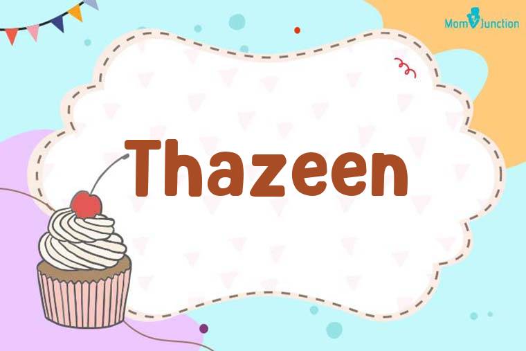 Thazeen Birthday Wallpaper