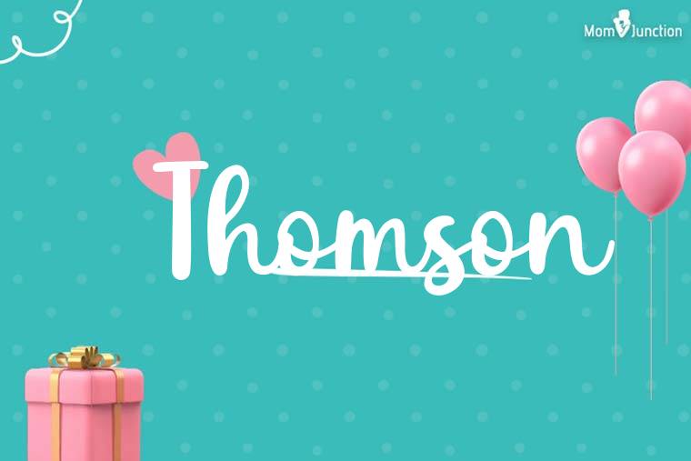 Thomson Birthday Wallpaper